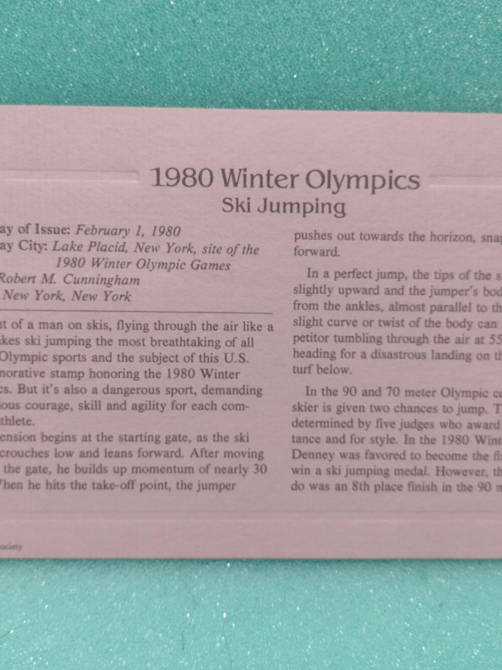 22 kt Golden Replicas of United States Stamps 1980 - Picture 6 of 16